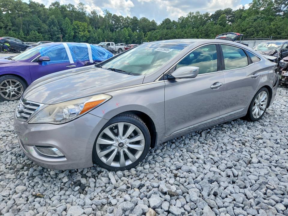 HYUNDAI AZERA 2012 with VIN KMHFH4JG7CA174633 - Photo from auction