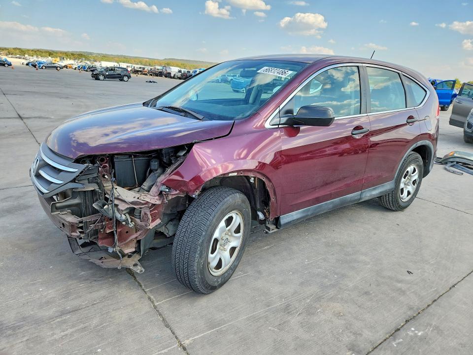HONDA CR-V 2014 with VIN 5J6RM3H33EL041573 - Photo from auction