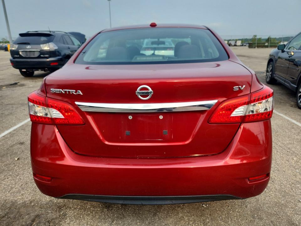 Photo 6 from auction – 2015 NISSAN SENTRA with VIN 3N1AB7AP6FL667706