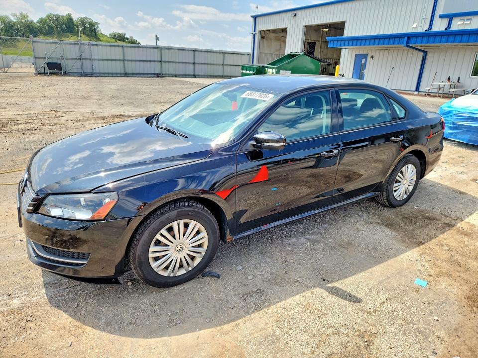 VOLKSWAGEN PASSAT 2014 with VIN 1VWAS7A30EC111540 - Photo from auction