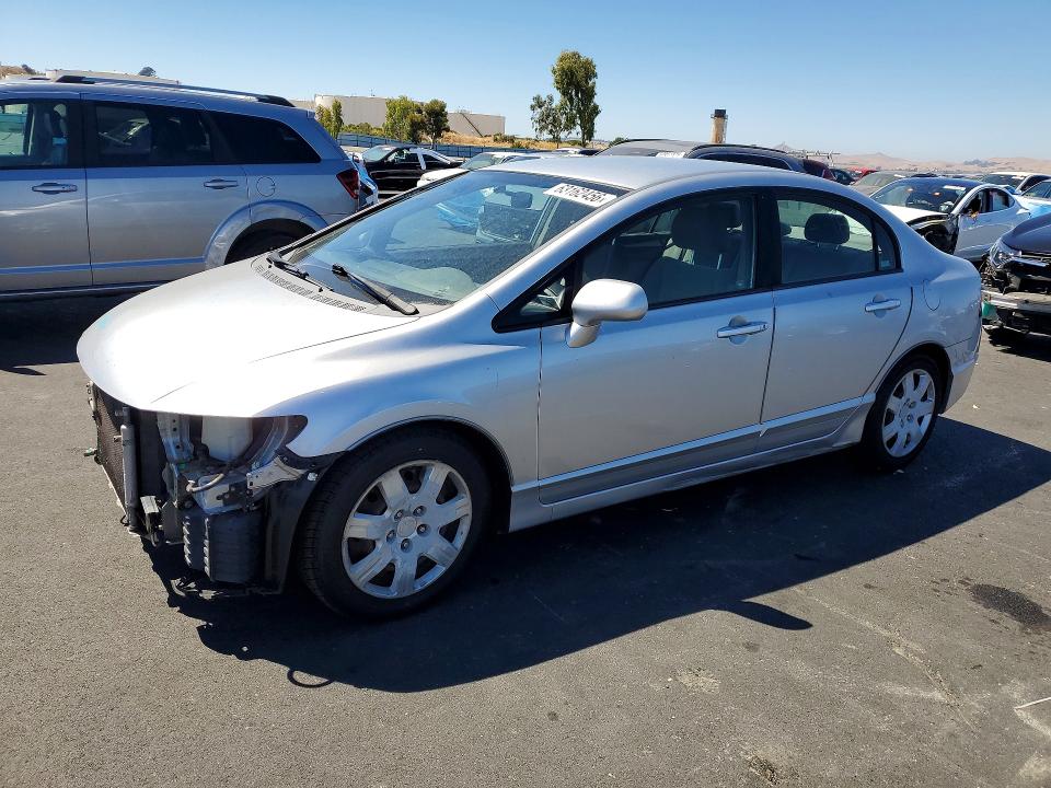 Photo 1 from auction – 2009 HONDA CIVIC with VIN 19XFA16529E038513