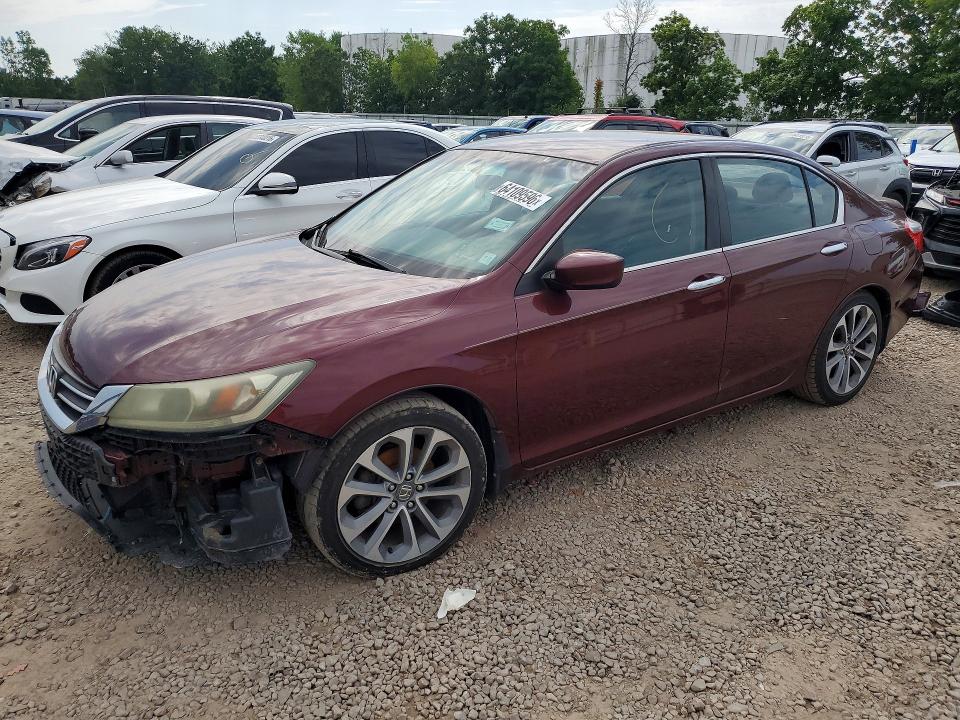 HONDA ACCORD 2013 with VIN 1HGCR2F56DA134496 - Photo from auction