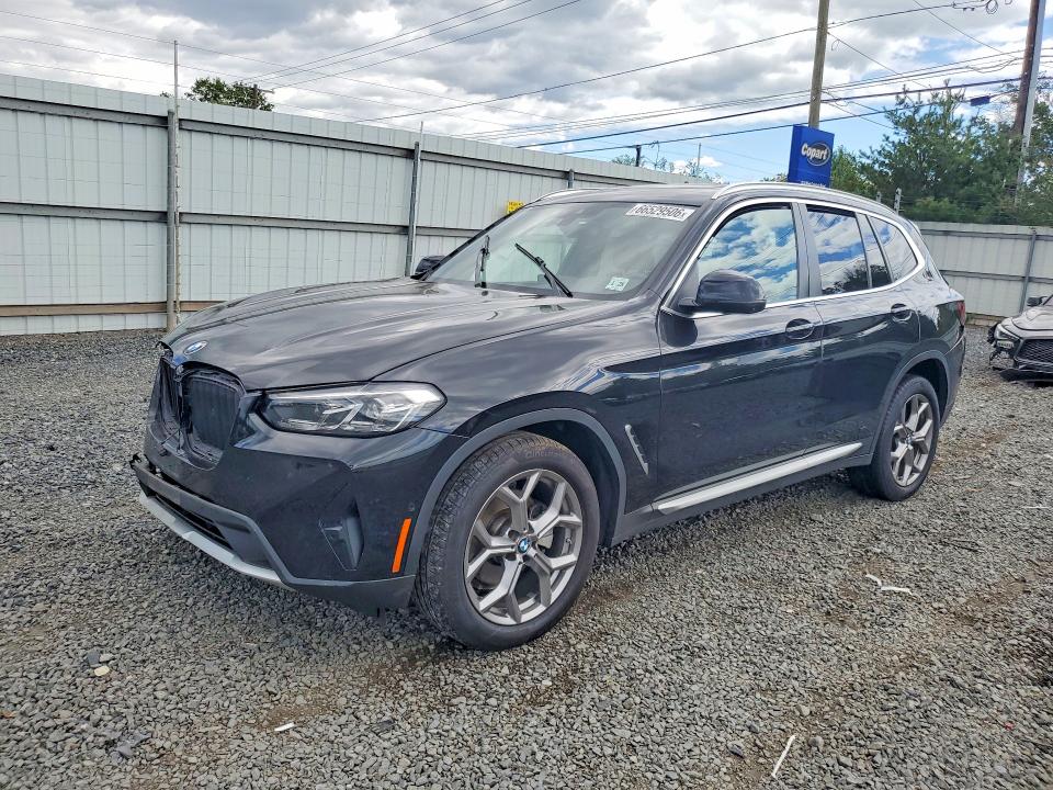 BMW X3 2023 with VIN 5UX53DP0XP9R15100 - Photo from auction