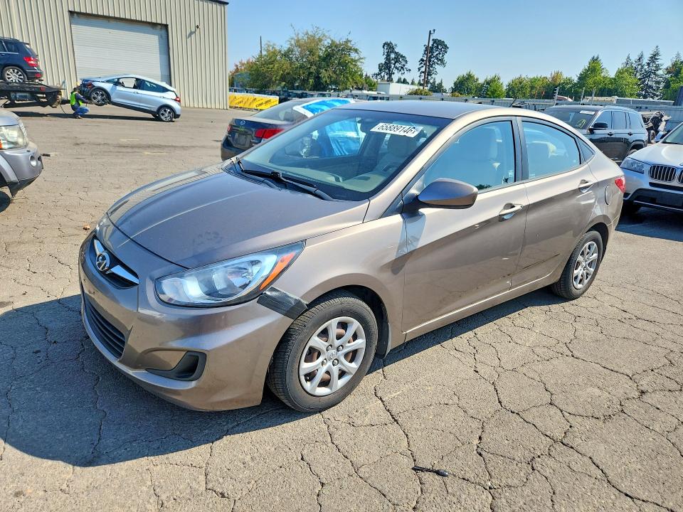 HYUNDAI ACCENT 2012 with VIN KMHCT4AEXCU209146 - Photo from auction