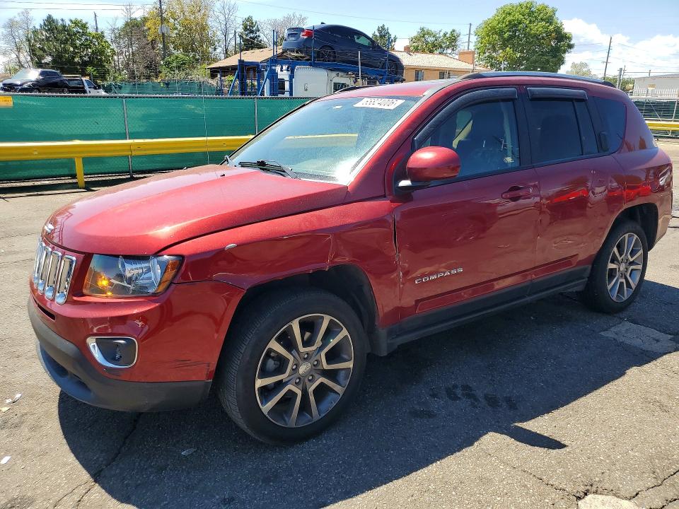 JEEP COMPASS 2017 with VIN 1C4NJDEBXHD128366 - Photo from auction