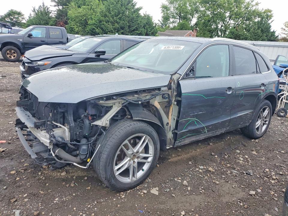 AUDI Q5 2017 with VIN WA1L2AFP2HA015634 - Photo from auction