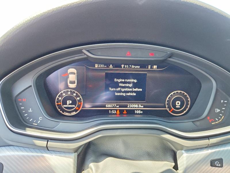 Foto 9 de la subasta – 2018 AUDI A5 con VIN WAUTNAF54JA001426