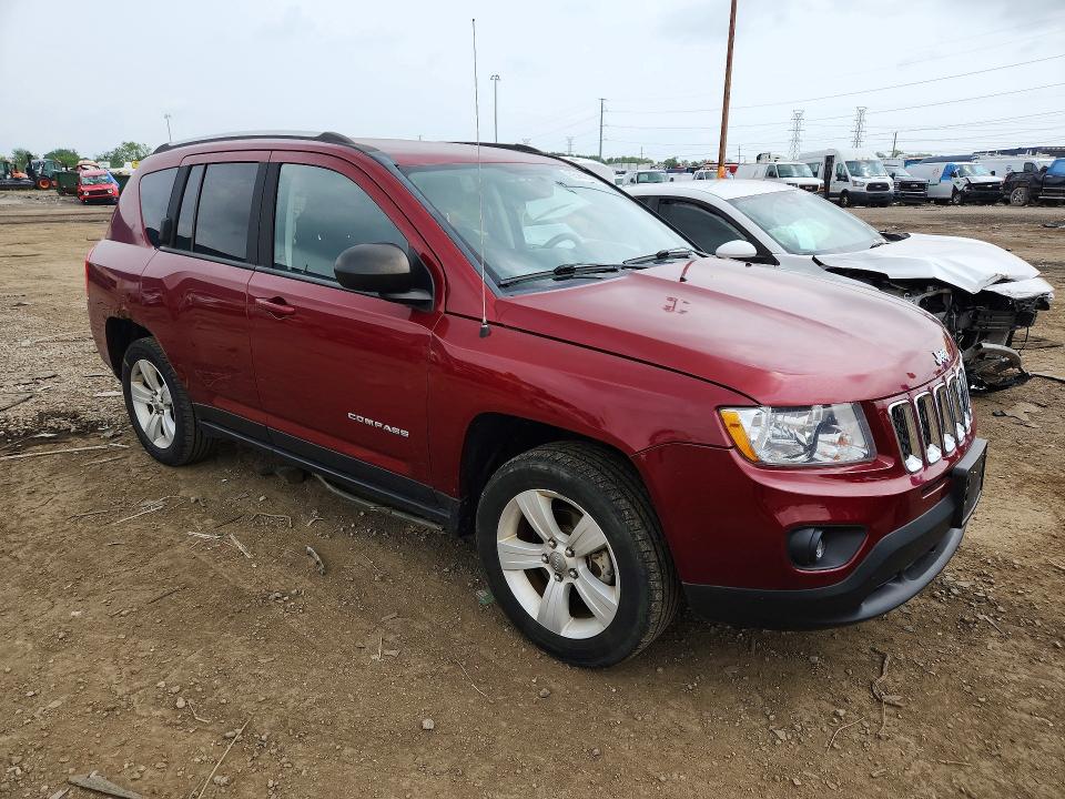 Photo 4 from auction – 2013 JEEP COMPASS with VIN 1C4NJDEB8DD240402
