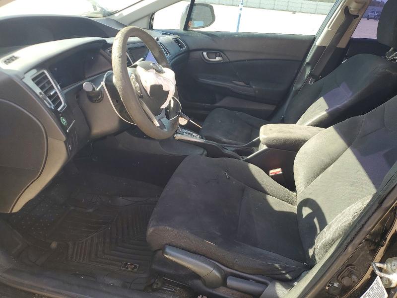 Photo 7 from auction – 2013 HONDA CIVIC with VIN 19XFB2F50DE270880