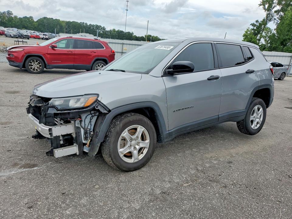 JEEP COMPASS 2022 with VIN 3C4NJDAB5NT213904 - Photo from auction