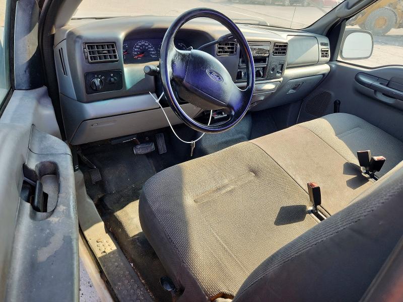 Photo 8 from auction – 2004 FORD F250 with VIN 1FTNF20L04EC25800