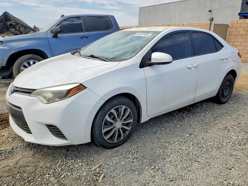 TOYOTA COROLLA 2015 with VIN 2T1BURHE7FC465200 - Photo from auction