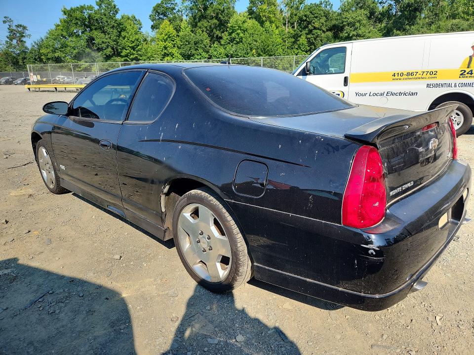 Photo 2 from auction – 2006 CHEVROLET MONTE CARLO with VIN 2G1WL16C569374698