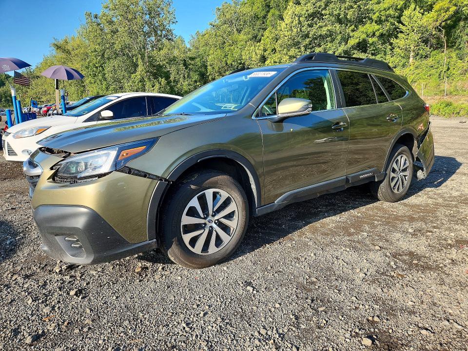SUBARU OUTBACK 2022 with VIN 4S4BTADC4N3101165 - Photo from auction