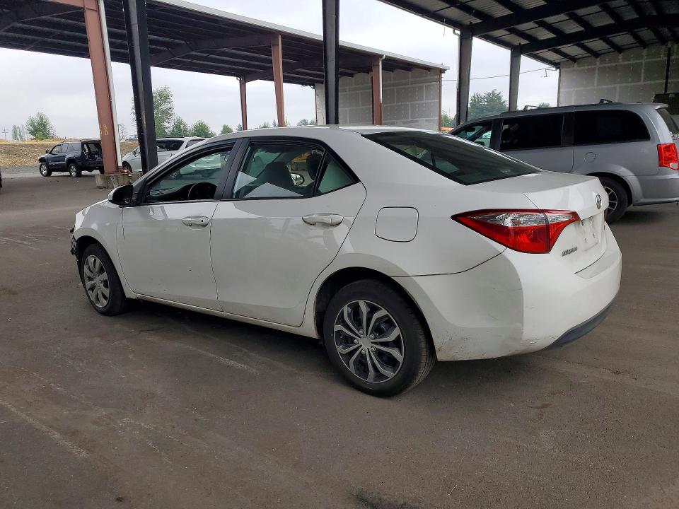 Photo 2 from auction – 2015 TOYOTA COROLLA with VIN 2T1BURHE4FC267531