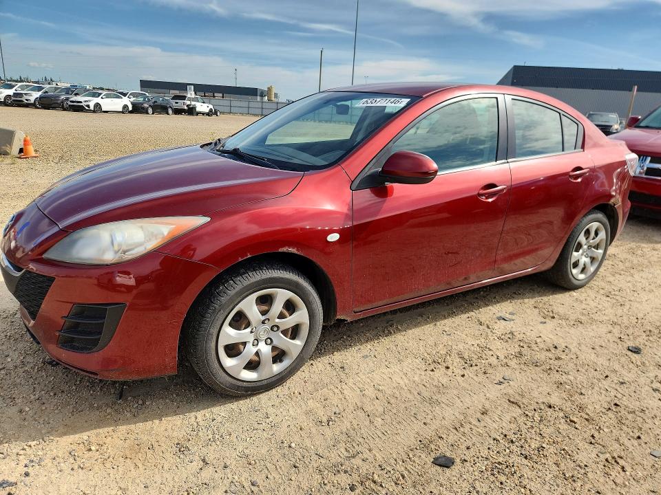MAZDA 3 2010 with VIN JM1BL1SF3A1115646 - Photo from auction