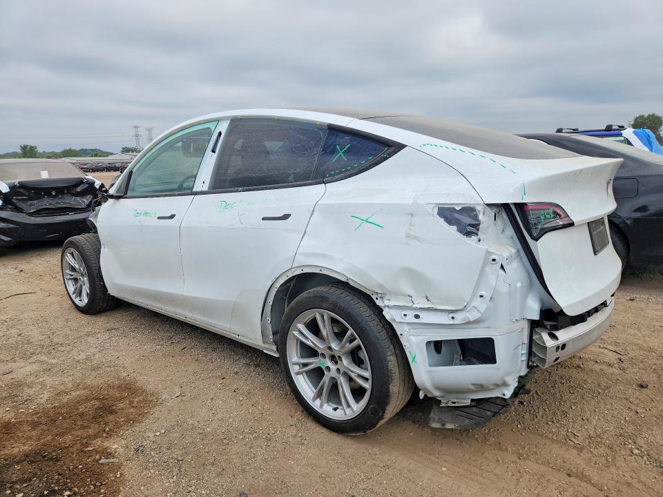 Photo 2 from auction – 2024 TESLA MODEL Y with VIN 7SAYGDEE0RA286490