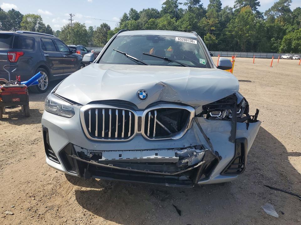 Photo 5 from auction – 2022 BMW X3 with VIN 5UX43DP0XN9M16340