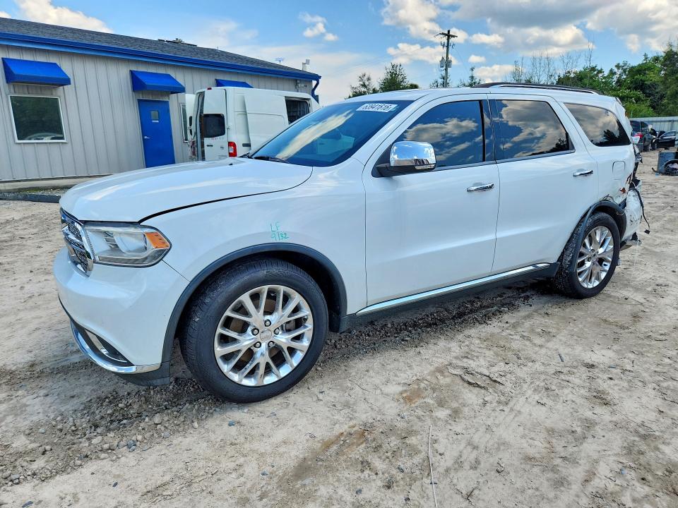 DODGE DURANGO 2015 with VIN 1C4RDHEG7FC119834 - Photo from auction
