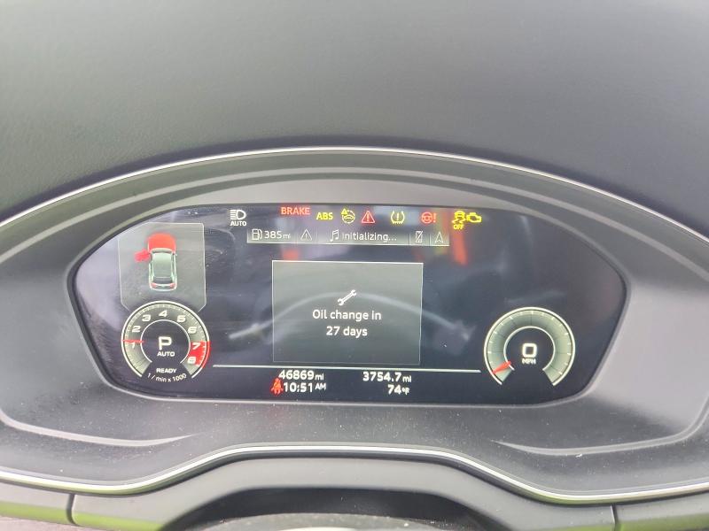 Photo 9 from auction – 2021 AUDI Q5 with VIN WA1BAAFY0M2016891