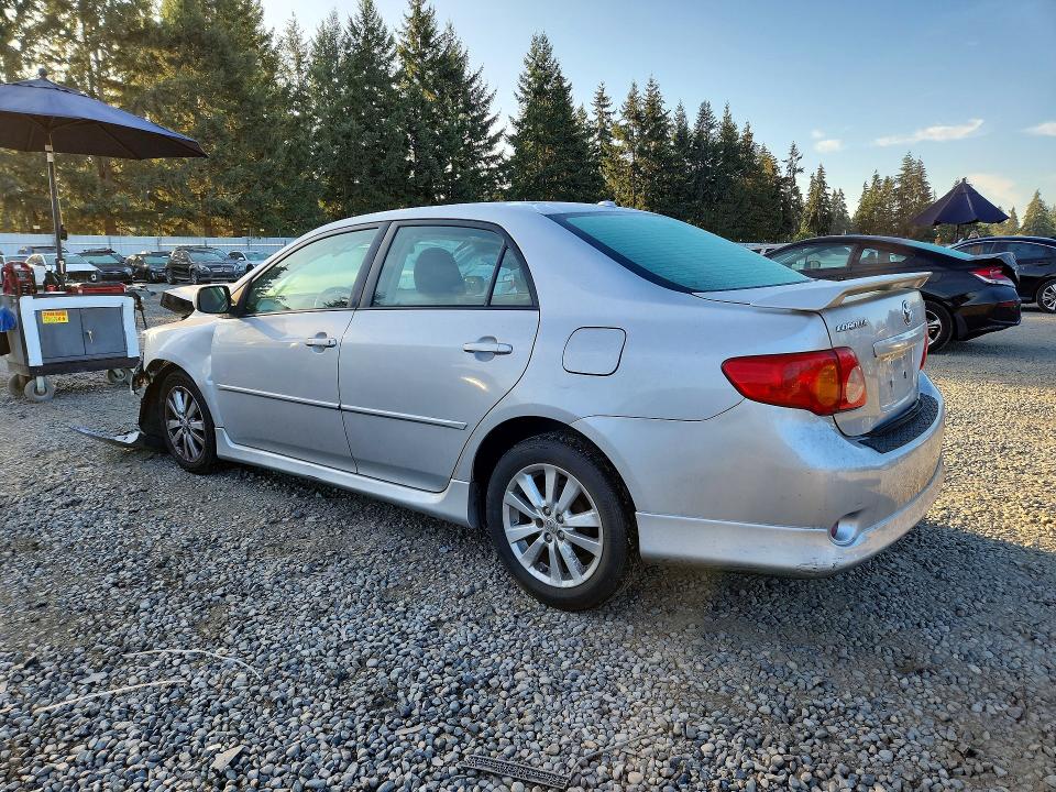 Photo 2 from auction – 2009 TOYOTA COROLLA with VIN 1NXBU40E19Z084735