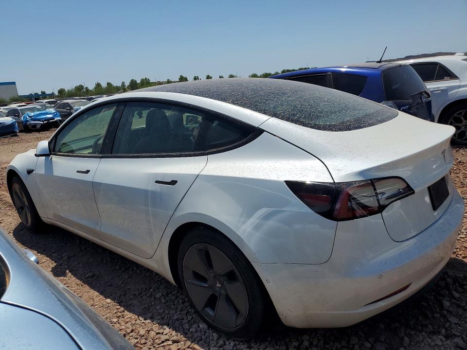 Photo 2 from auction – 2021 TESLA MODEL 3 with VIN 5YJ3E1EA9MF026707