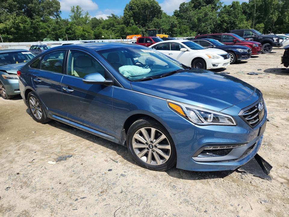 Photo 4 from auction – 2017 HYUNDAI SONATA with VIN 5NPE34AF6HH479577