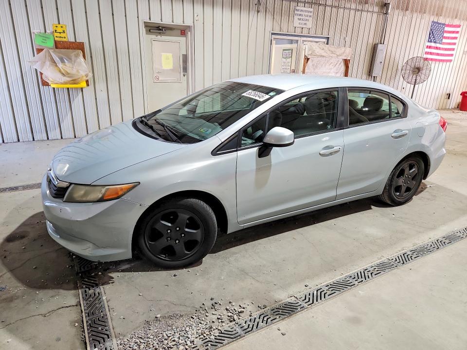HONDA CIVIC 2012 with VIN 2HGFB2F58CH504056 - Photo from auction