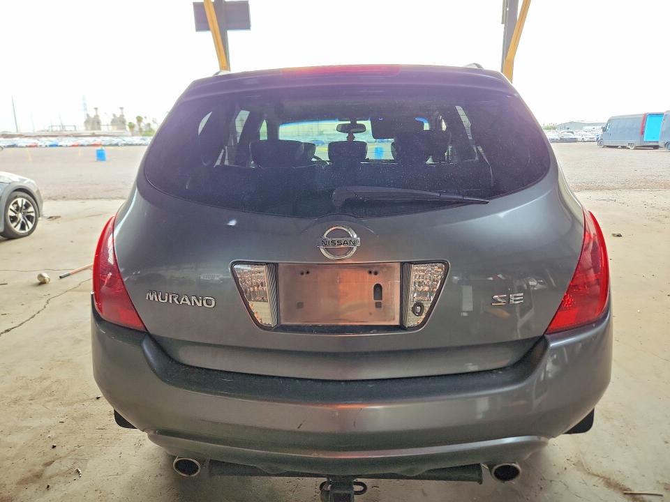 Photo 6 from auction – 2005 NISSAN MURANO with VIN JN8AZ08T45W311058