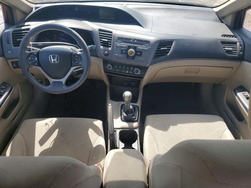 Photo 8 from auction – 2012 HONDA CIVIC with VIN 19XFB2E51CE064127