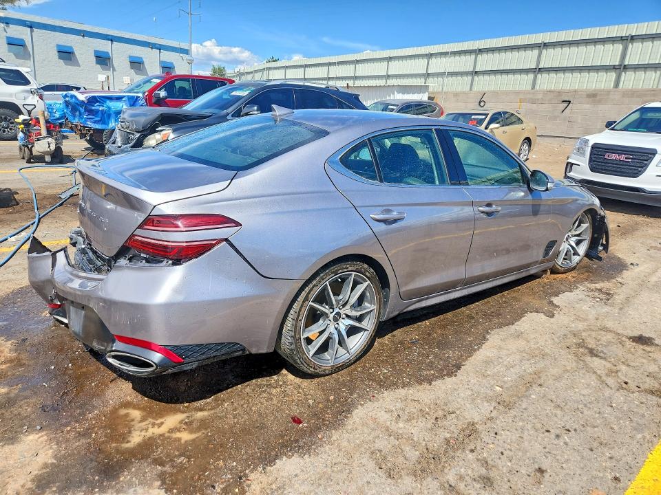 Photo 3 from auction – 2025 GENESIS G70 with VIN KMTG34SC3SU154056