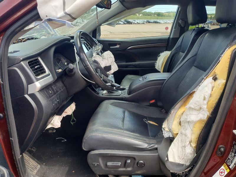 Photo 7 from auction – 2015 TOYOTA HIGHLANDER with VIN 5TDDKRFH5FS080270