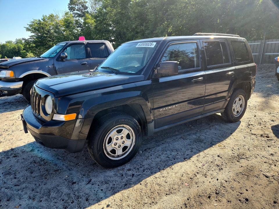 JEEP PATRIOT 2011 with VIN 1J4NF1GB9BD188671 - Photo from auction