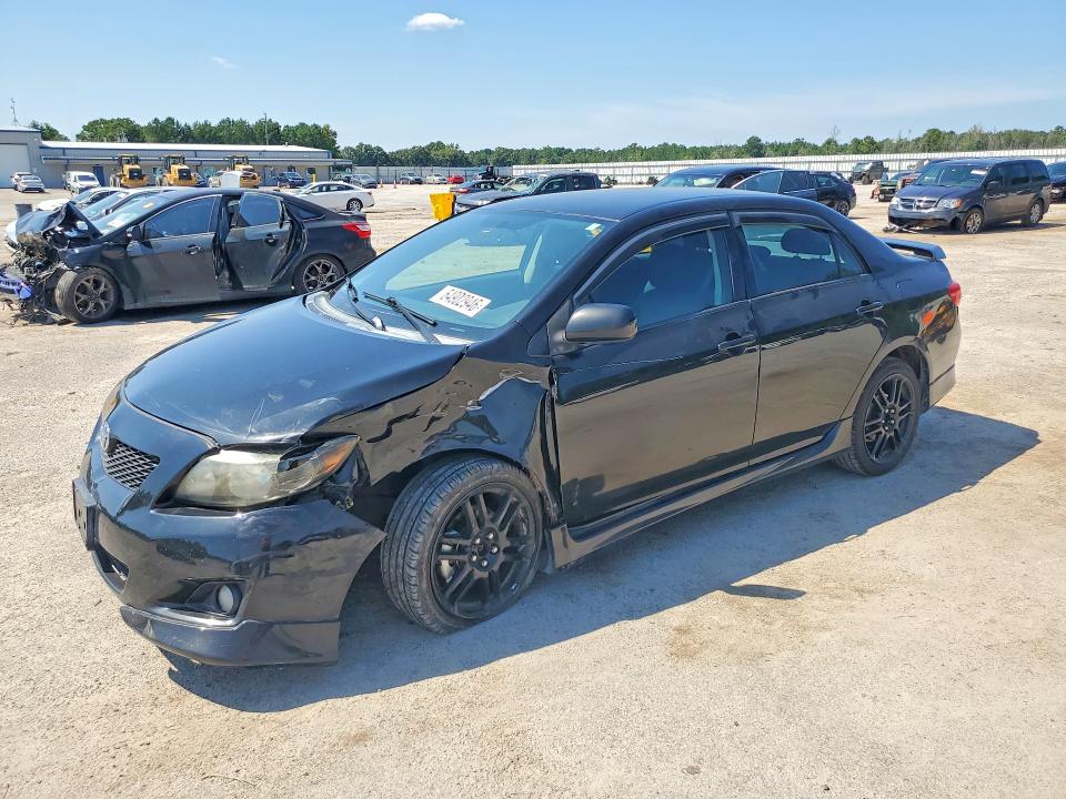 TOYOTA COROLLA 2010 with VIN 2T1BU4EE8AC303009 - Photo from auction