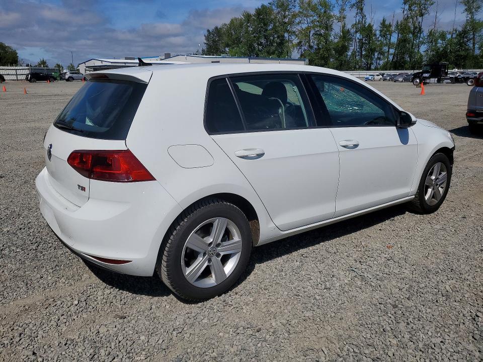 Photo 3 from auction – 2017 VOLKSWAGEN GOLF with VIN 3VW217AUXHM006829