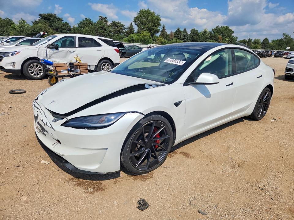 TESLA MODEL 3 2025 with VIN 5YJ3E1ET6SF028297 - Photo from auction
