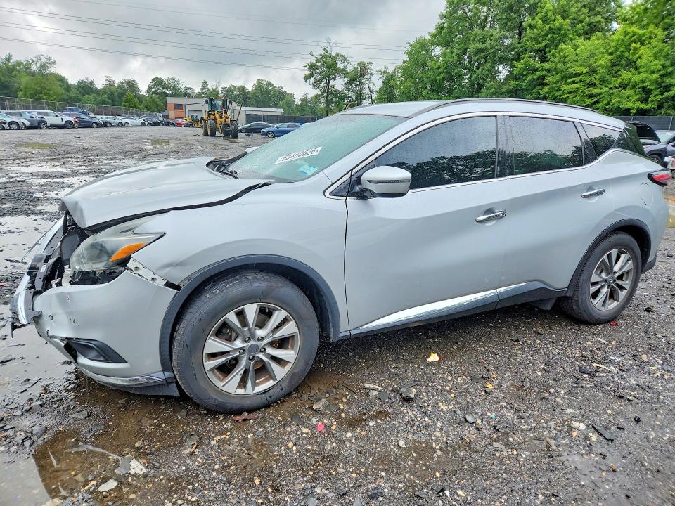 Photo 1 from auction – 2018 NISSAN MURANO with VIN 5N1AZ2MH4JN137464