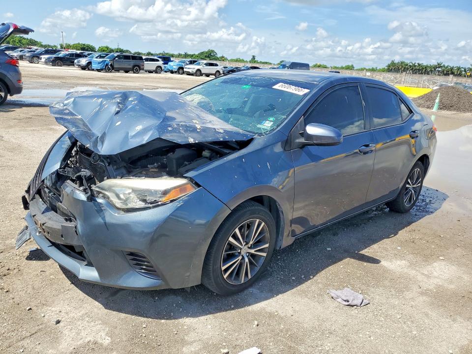 TOYOTA COROLLA 2016 with VIN 5YFBURHE3GP542498 - Photo from auction
