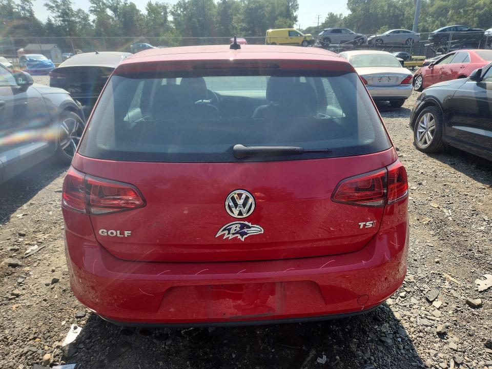 Photo 6 from auction – 2017 VOLKSWAGEN GOLF with VIN 3VW217AU5HM076030