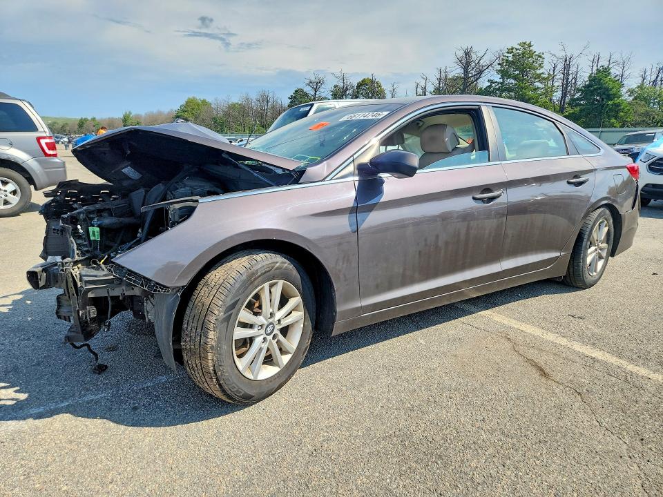 HYUNDAI SONATA 2017 с VIN 5NPE24AF3HH455899 - Снимка от търг