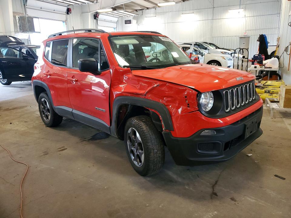 Photo 4 from auction – 2017 JEEP RENEGADE with VIN ZACCJBAB8HPG18808