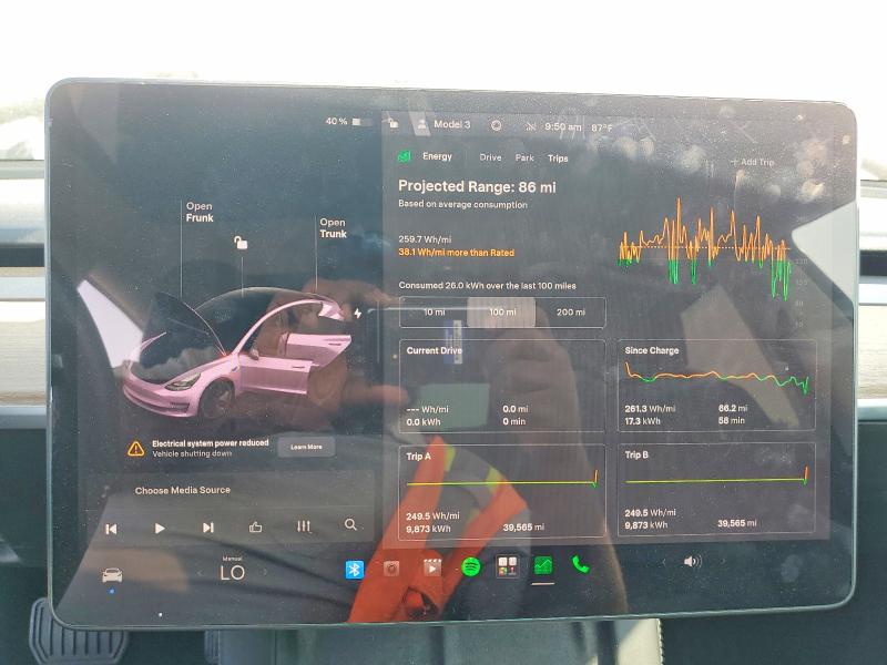 صورة رقم 9 من المزاد - 2023 TESLA MODEL 3 مع VIN 5YJ3E1EA9PF583234