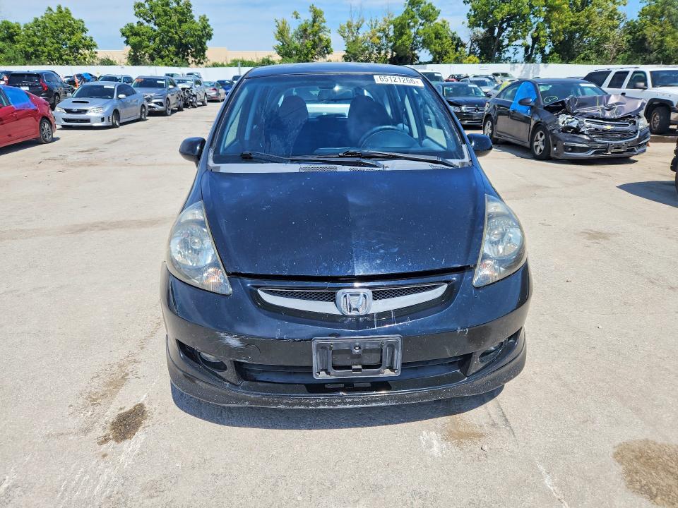 Photo 5 from auction – 2007 HONDA FIT with VIN JHMGD38637S054919