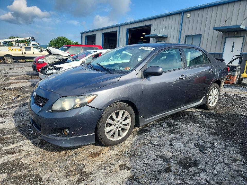 TOYOTA COROLLA 2010 with VIN 1NXBU4EE0AZ360772 - Photo from auction