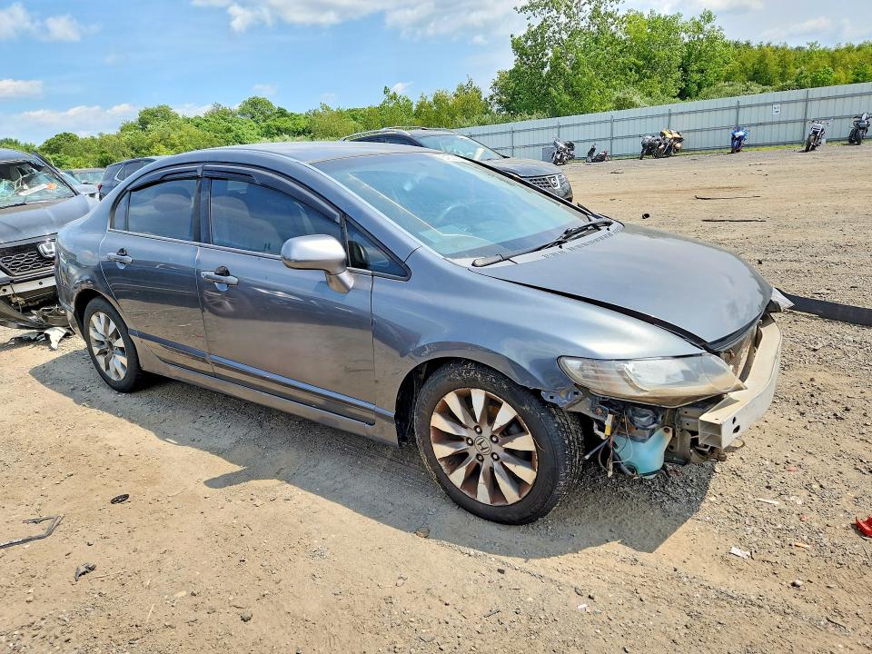 Photo 4 from auction – 2009 HONDA CIVIC with VIN 1HGFA16599L028571