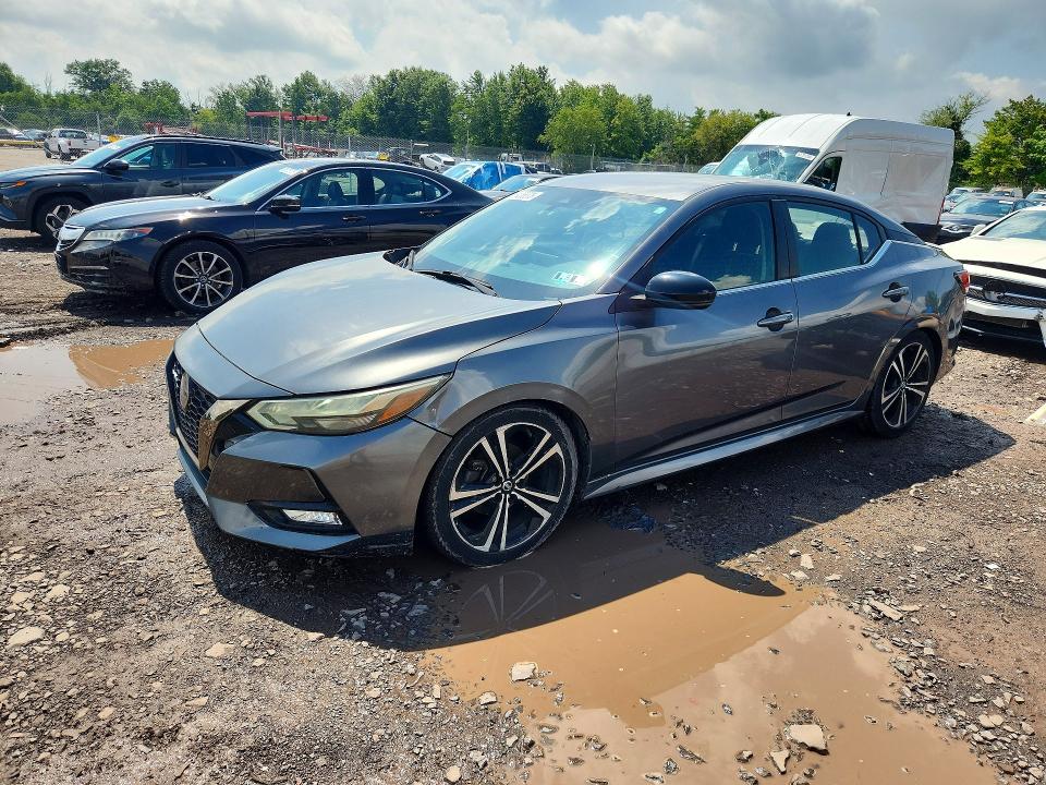 NISSAN SENTRA 2020 with VIN 3N1AB8DV6LY286324 - Photo from auction