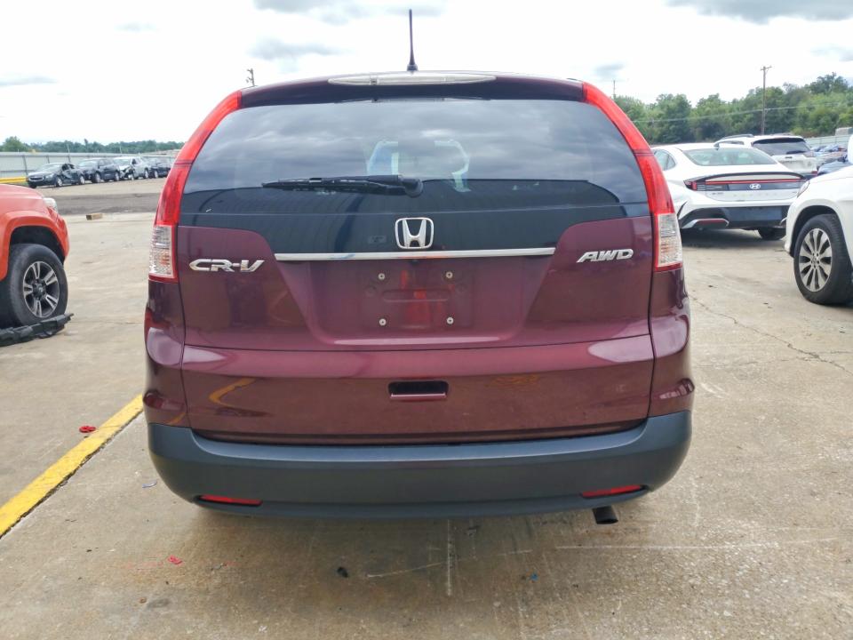 Photo 6 from auction – 2013 HONDA CR-V with VIN 5J6RM4H56DL020108