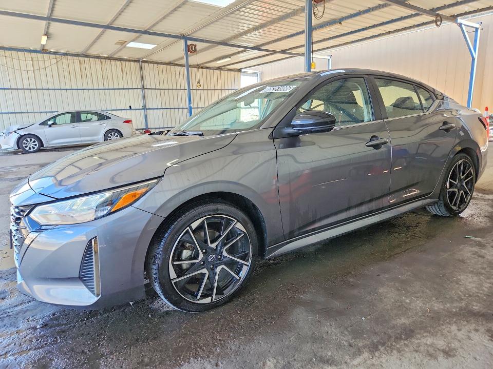 NISSAN SENTRA 2025 with VIN 3N1AB8DV2SY309855 - Photo from auction