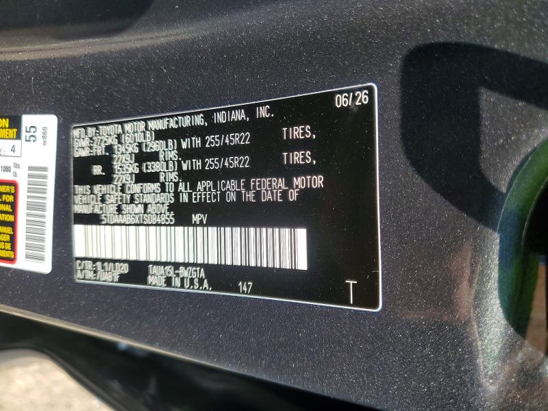 Photo 14 from auction – 2026 LEXUS TX 350 with VIN 5TDAAAB6XTS084855