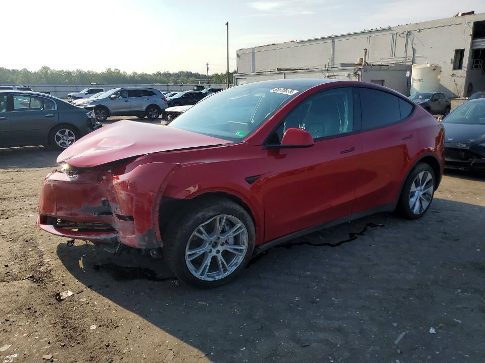 TESLA MODEL Y 2023 with VIN 7SAYGDEE1PF702613 - Photo from auction